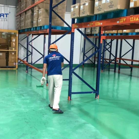 Sơn epoxy sàn nhà xưởng tại Hà Nội chất lượng cao