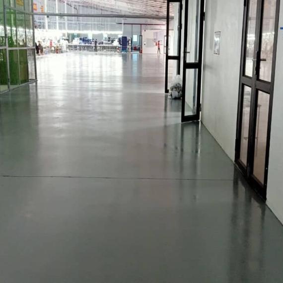 Thi công sơn epoxy công ty DHA Bắc Ninh