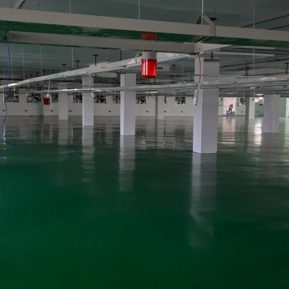 Thi công sơn sàn nhà xưởng, kho hàng uy tín 2022
