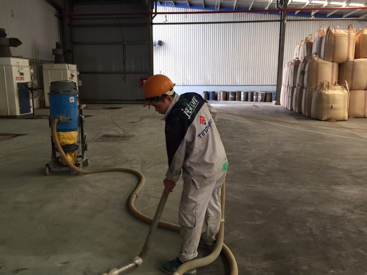 Thi công sơn nền Epoxy