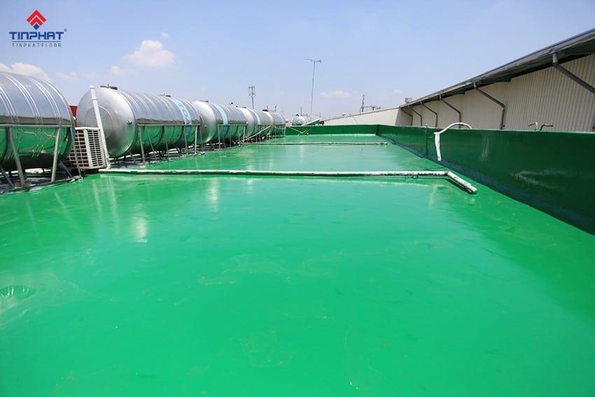 Chống thấm sân thượng bằng sơn Epoxy hiệu quả 100%