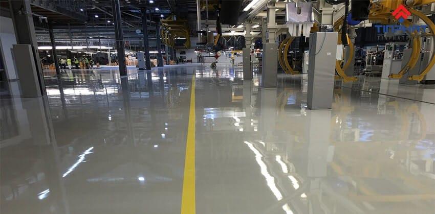 sơn epoxy hệ lăn