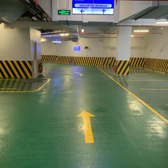 Báo giá sơn epoxy tự san phẳng - Thi công sơn sàn epoxy tự san phẳng