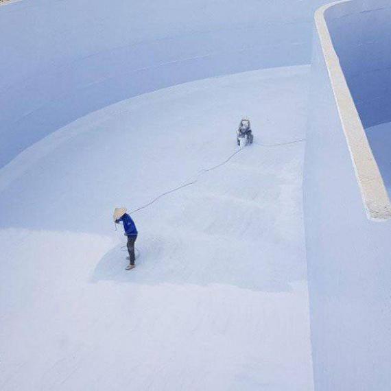 Quy trình thi công chống thấm bằng sơn Epoxy cho nhiều loại vật liệu