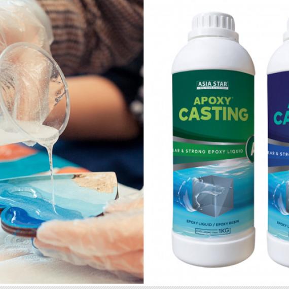 Đặc điểm và cách pha keo epoxy trong suốt đúng kỹ thuật
