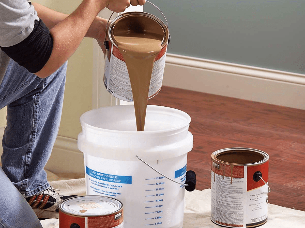 Hướng dẫn pha sơn Epoxy 2 thành phần