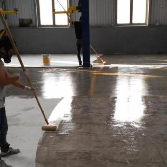 Kỹ thuật thi công sơn epoxy 2 thành phần