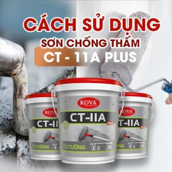 Tìm hiểu về sơn chống thấm Kova pha xi măng cho sàn.