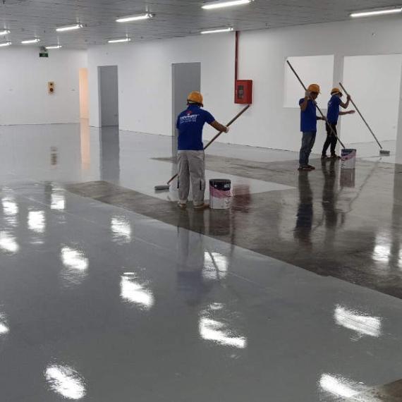 Thi công sơn epoxy dự án Vsip Bắc Ninh
