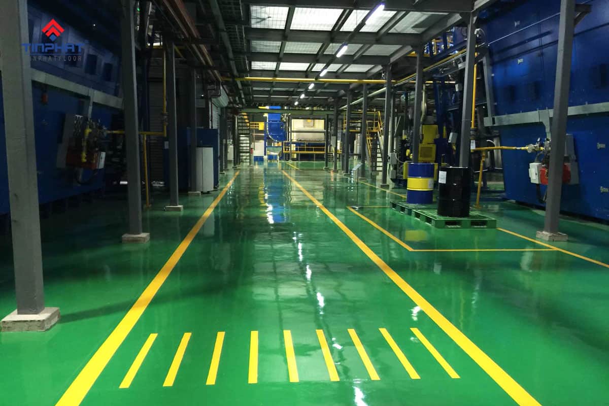 Sơn sàn epoxy chịu tải trọng nhẹ