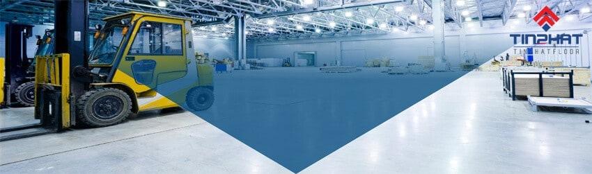 sơn epoxy giúp tăng độ thẩm mỹ cho nhà xưởng