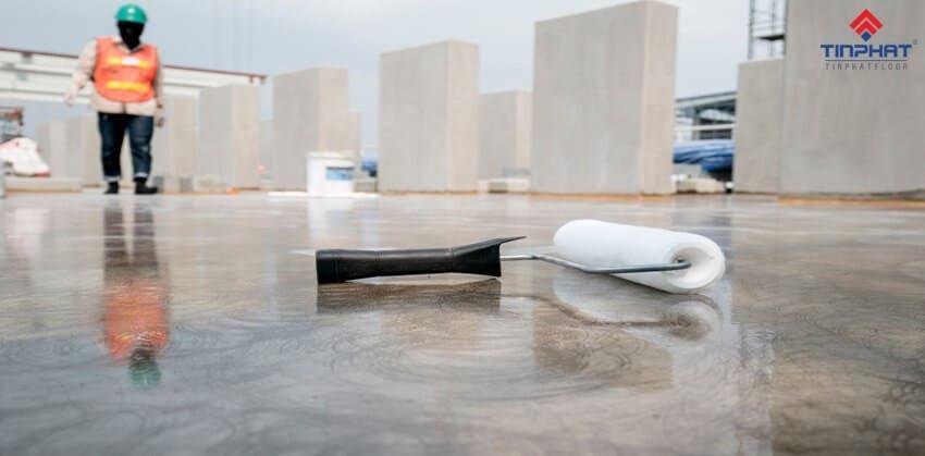 Sơn epoxy ngoài trời được ứng dụng cho sàn bê tông và sàn gỗ