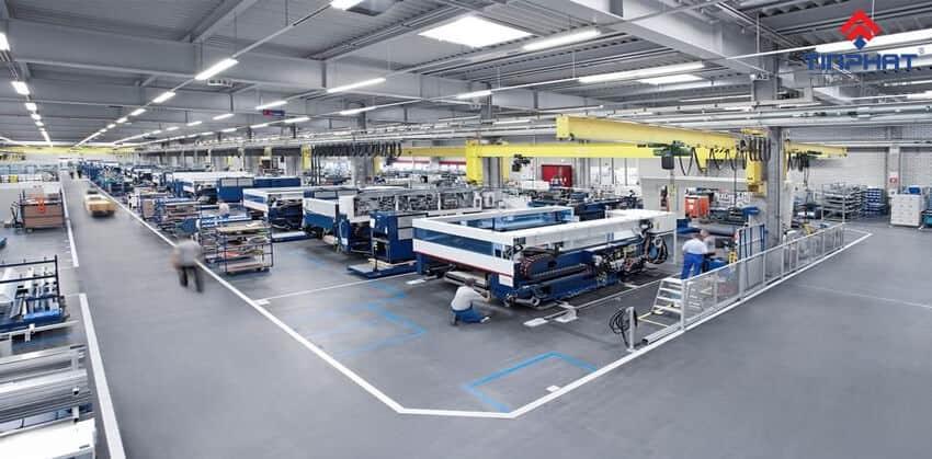 sơn epoxy sàn nhà xưởng tại hà nội uy tín chuyên nghiệp