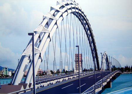 Sơn giàu kẽm epoxy thường được sử dụng để sơn phủ bề mặt cầu, công trình cao tầng