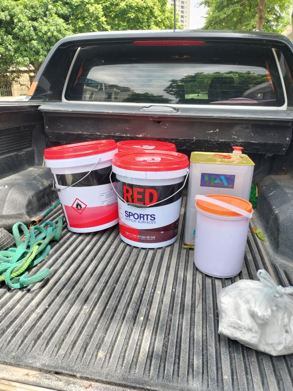 sơn red epoxy