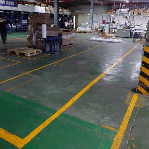 Sơn nền nhà xưởng Epoxy - Lựa chọn của các nhà xưởng 