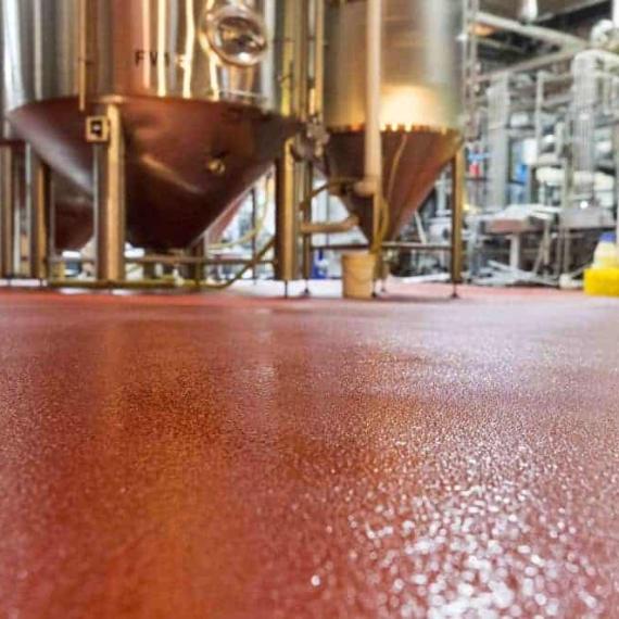 Sơn sàn Polyurethane cho nền sàn nhà xưởng hiện đại