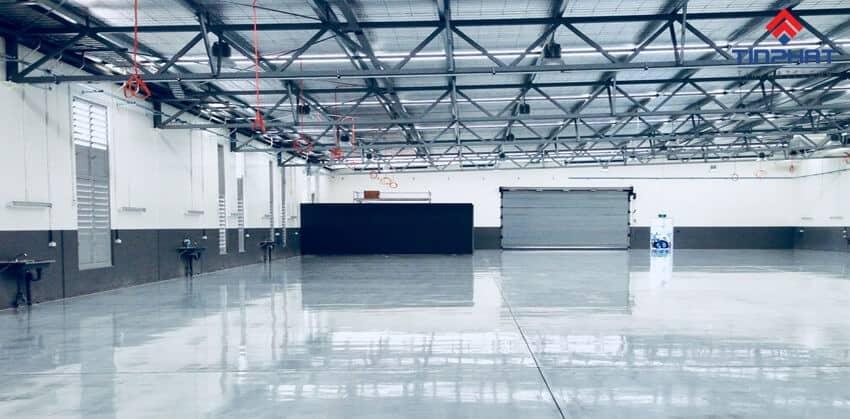 sự lựa chọn thông minh khi sơn epoxy cho sàn nhà xưởng