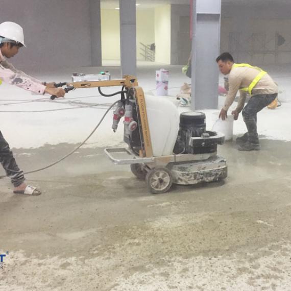 Báo giá thi công sơn sàn epoxy giả bê tông 2025