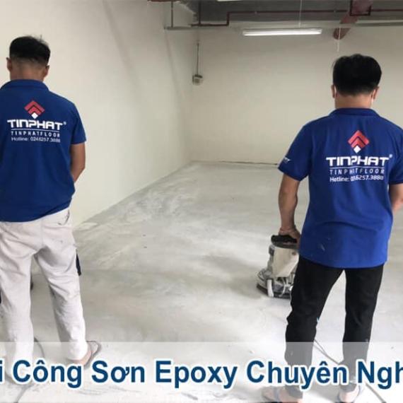 Quy trình thi công sơn epoxy chuyên nghiệp