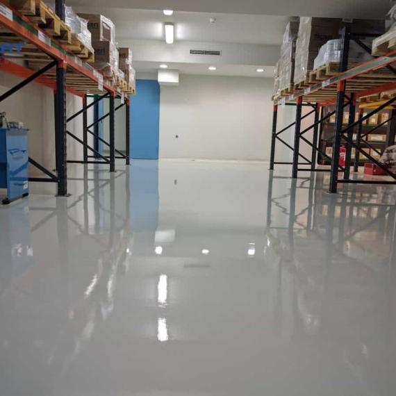 Thi công sơn epoxy 2 thành phần
