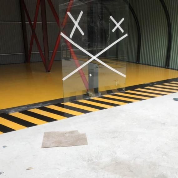 Tư vấn thi công sơn kẻ vạch bãi đậu xe bằng sơn Epoxy