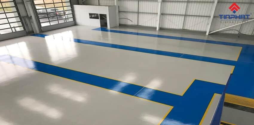 sơn epoxy hệ lăn