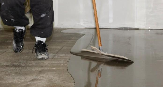 Thi công vữa Epoxy tự san