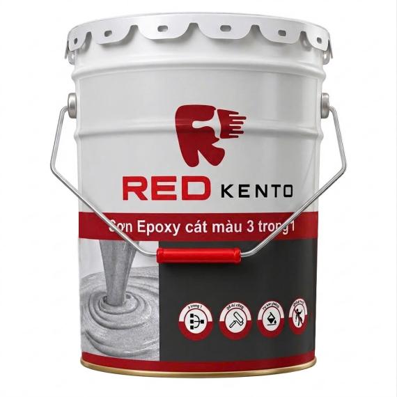 Sơn epoxy cát màu (18KG)