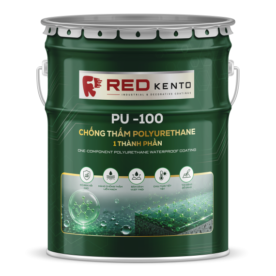 CHỐNG THẤM POLYURETHANE 1 THÀNH PHẦN RED PU-100