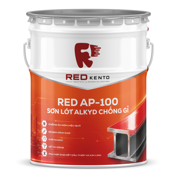 SƠN LÓT ALKYD CHỐNG GỈ RED AP-100