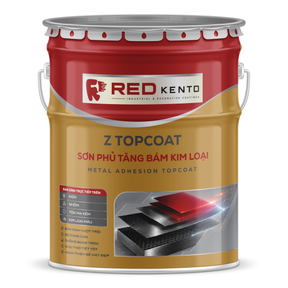 Sơn phủ tăng bám kim loại RED Z Topcoat