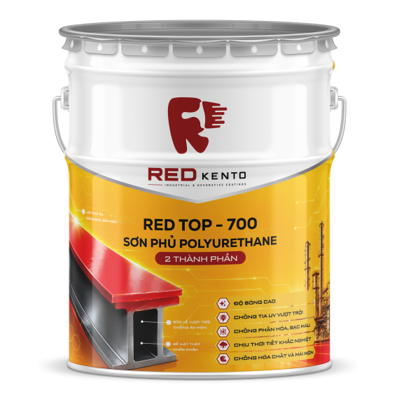 SƠN PHỦ POLYURETHANE 2 THÀNH PHẦN RED TOP-700