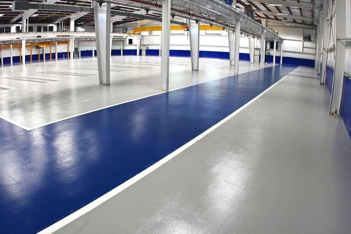 Thi công sơn epoxy chống mài mòn
