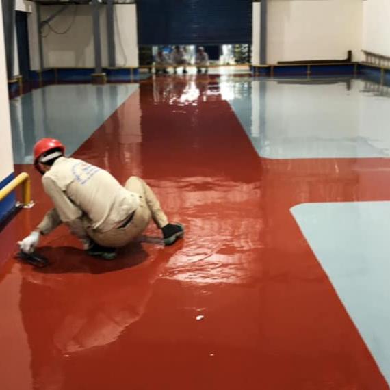 Video Sơn Epoxy tại tổng công ty 789 Bộ quốc phòng