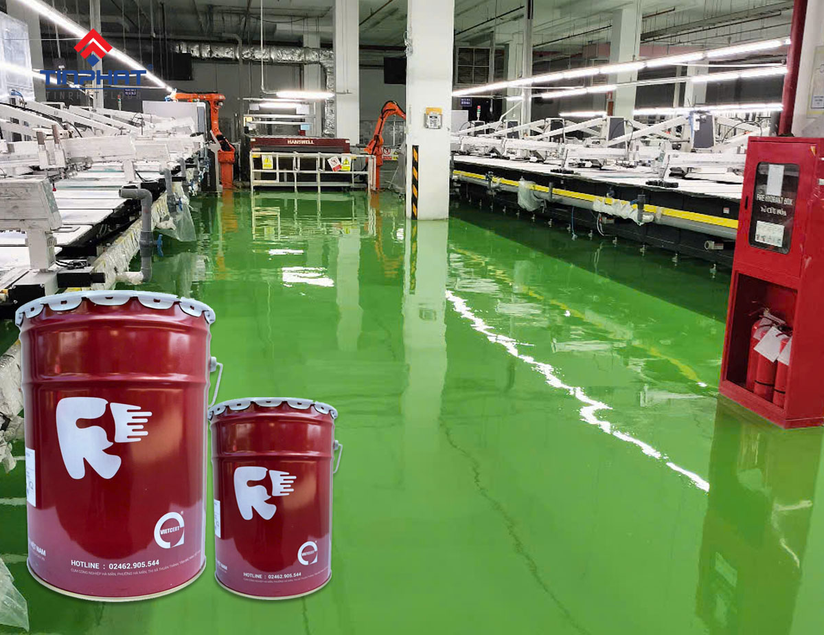 sơn epoxy Red Japan và KCC