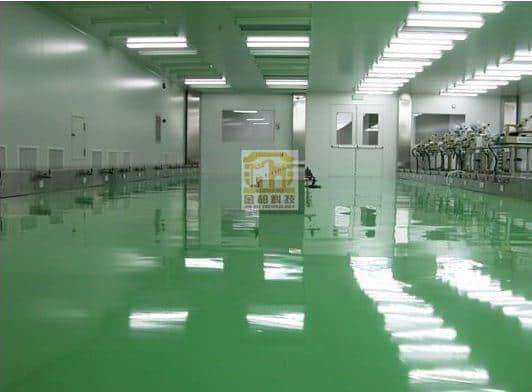 Sơn Epoxy được sử dụng nhiều trong thi công nhà xưởng