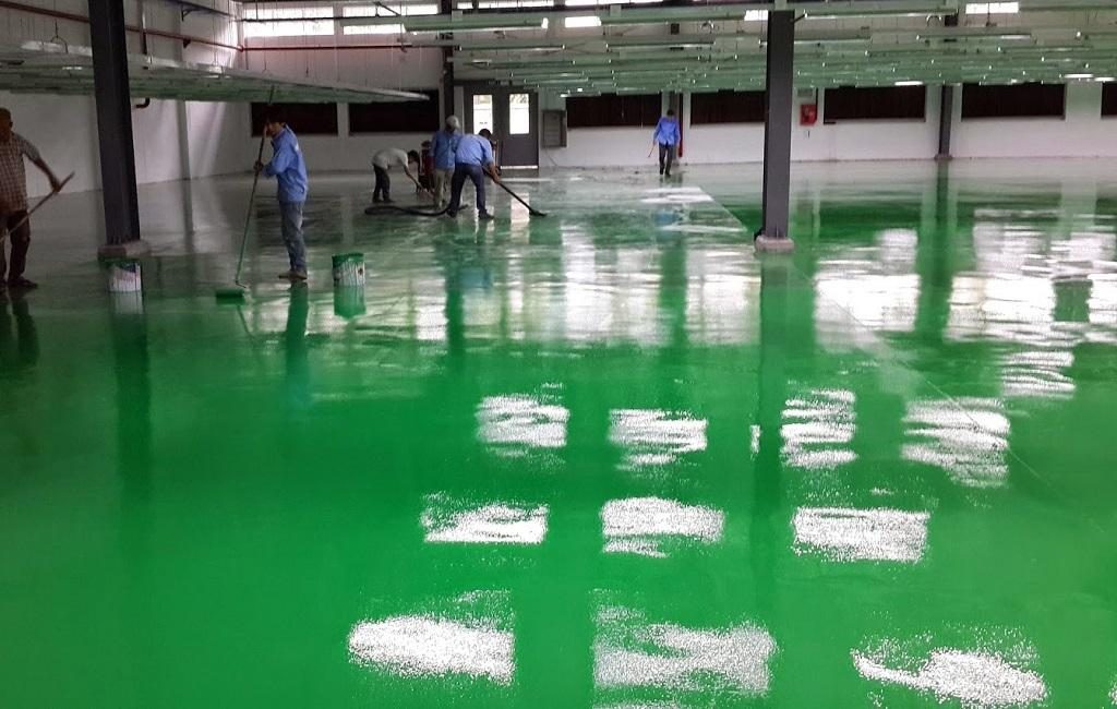 Sơn Epoxy cần được thi công theo quy trình chuẩn