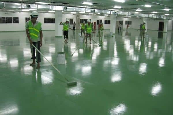 Sơn epoxy đa dạng màu sắc