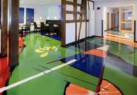 Sơn Epoxy chống thấm còn được sử dụng nhiều cho nhà ở dân dụng