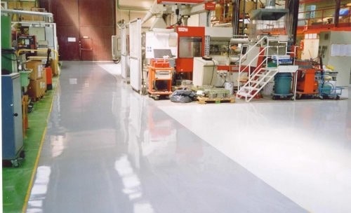 Sơn Epoxy Tín Phát Sơn sàn Polyurethane cho nền sàn nhà xưởng hiện đại Sơn Epoxy Tín Phát Sơn-sàn-Polyurethane-cho-nền-sàn-nhà-xưởng