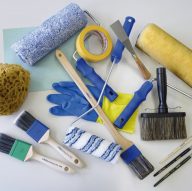 Phụ kiện đi kèm cây lăn sơn