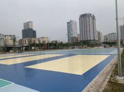 Hoàn thiện công trình thi công với sơn Epoxy tự san phẳng