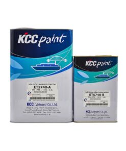 Sơn epoxy phủ trong nhà/ngoài trời KCC ET5740 - Màu cam đỏ