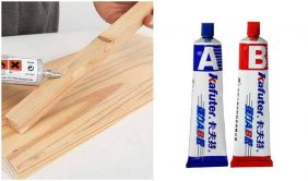 Keo dán AB khô nhanh