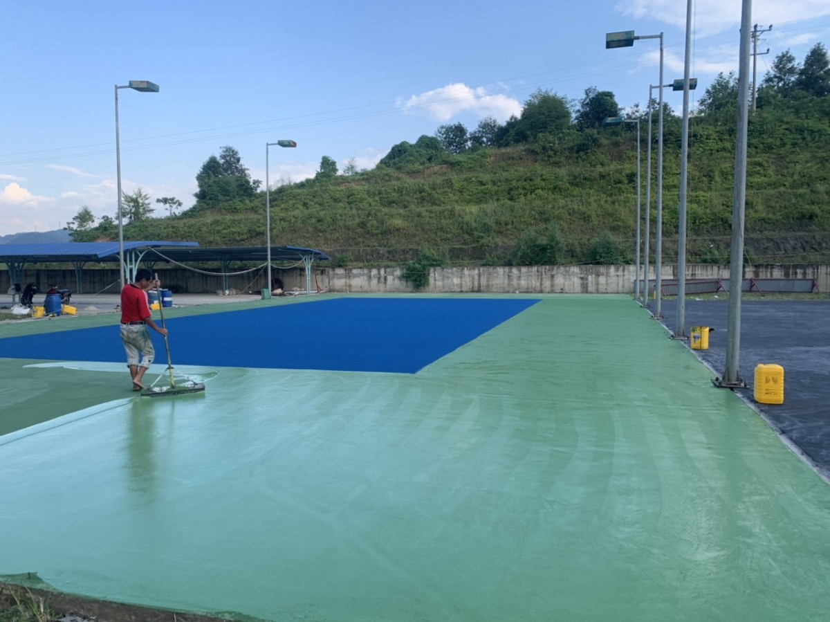 Thi công sân thể thao đa nng
