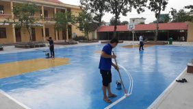 giá sơn chống thấm ngoài trời