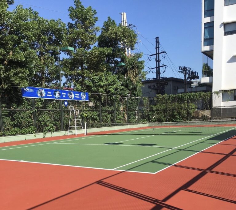 Sơn Epoxy Tín Phát sân-tennis-phủ-acrilic 