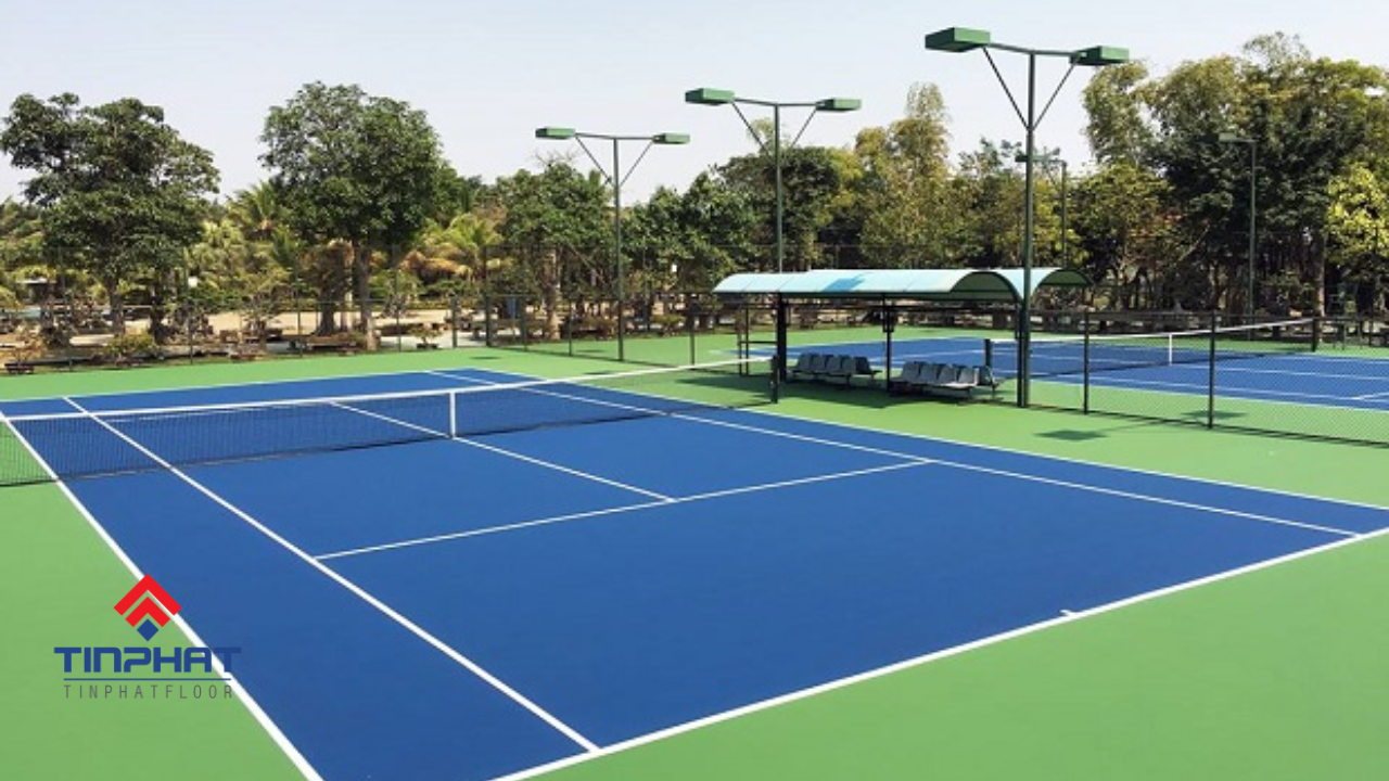thi công sân Pickleball