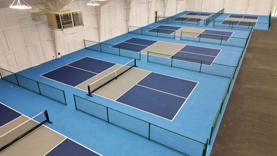 Kích thước sân pickleball trong nhà 1